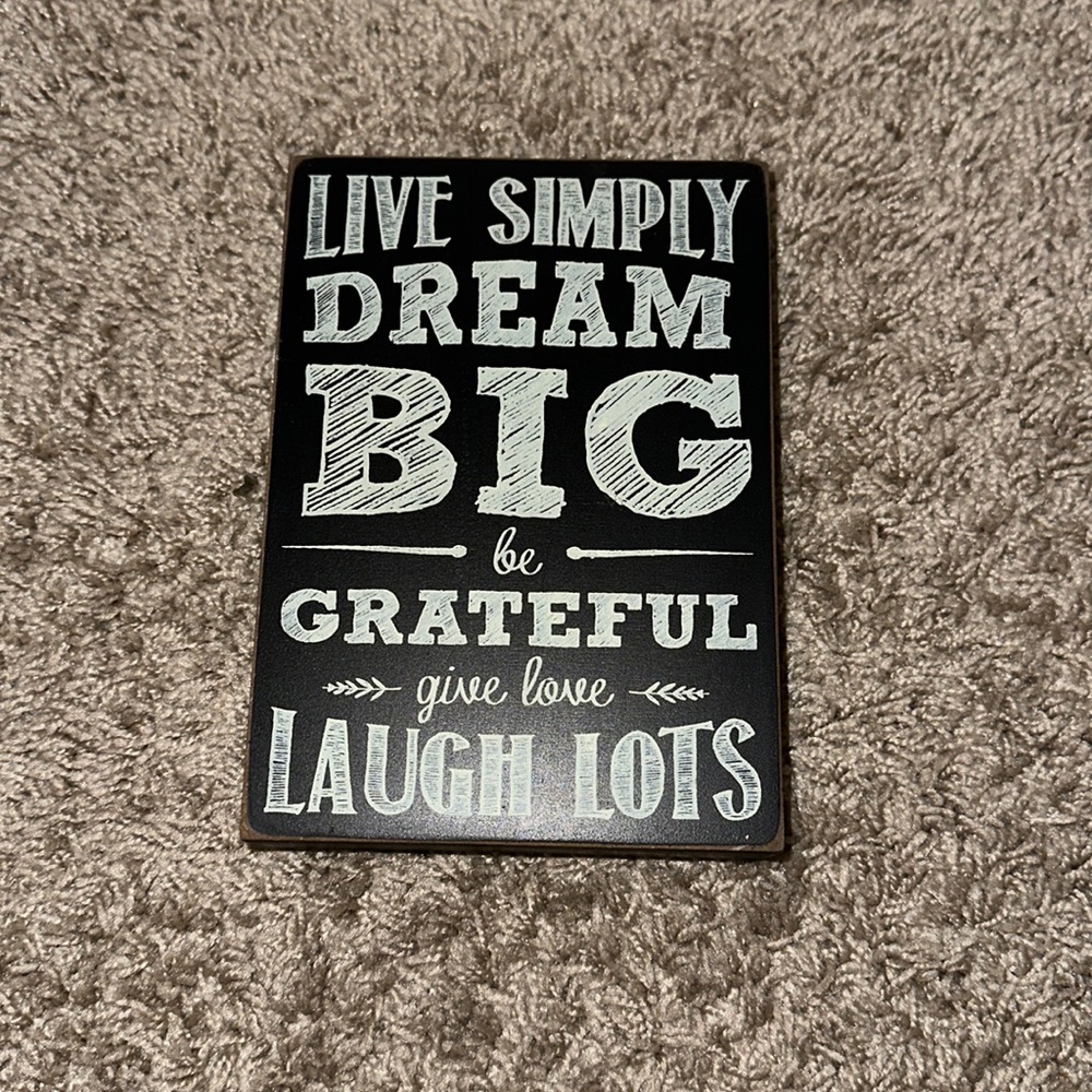 Wood Signage Decor